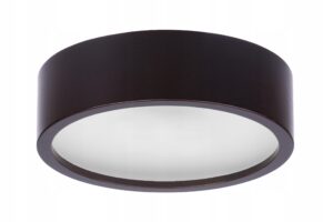Lampa sufitowa LEJA Plafon ∅275 WENGE do salonu kuchni łazienki STYLOWA