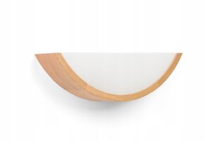 Kinkiet ścienny drewno LEJA DĄB pionowy do salonu kuchni łazienki STYLOWA