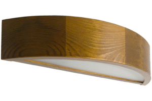 Kinkiet drewniany LEJA Półplafon RUSTIKAL