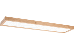 Lampa sufitowa Plafon LED LEJA 120×30 DĄB 34W do korytarza, pokoju STYLOWA