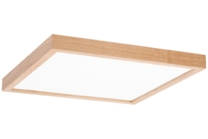 Lampa sufitowa Plafon LED LEJA 60×60 DĄB 34W do korytarza, pokoju STYLOWA