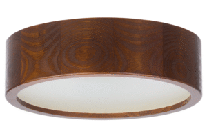 Lampa sufitowa LEJA Plafon ∅275 ORZECH do salonu kuchni łazienki STYLOWA