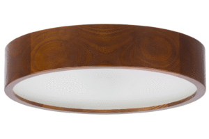 Lampa sufitowa LEJA Plafon ∅375 ORZECH do salonu kuchni łazienki STYLOWA