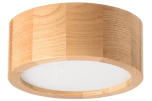 Lampa sufitowa LEJA Plafon ∅200 DĄB do salonu kuchni łazienki STYLOWA