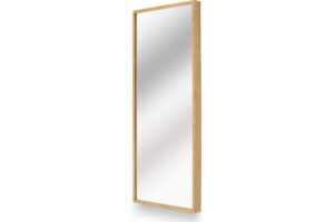 Lustro LEJA prostokątne drewniane ścienne DĄB 120×50
