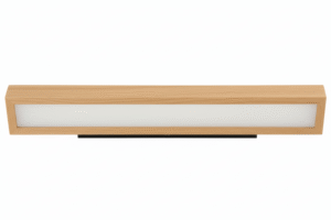 Kinkiet ścienny łazienkowy LEJA 60 cm DĄB LED do sypialni salonu nad lustro 4000K