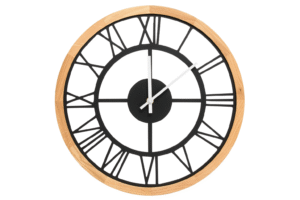 Zegar ścienny LEJA 37cm drewniany DĄB premium