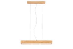 Lampa wisząca LEJA LED żyrandol zwis listwa 60cm DĄB do salonu, kuchni 4000K